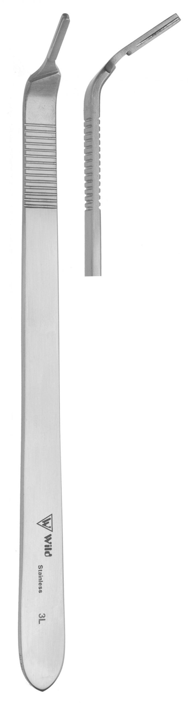 Klingenhalter Figur 3 abgewinkelt mit extra langem Flachgriff 08.240.35zum Preis von 18.26 zzgl. Versand Hersteller : Heiko Wild