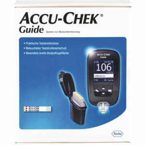 ACCU-CHEK Guide Blutzuckermessgerät Set mg/dl 1 St.