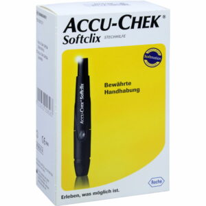 Accu-Chek Softclix (schwarz) 1 St ohne