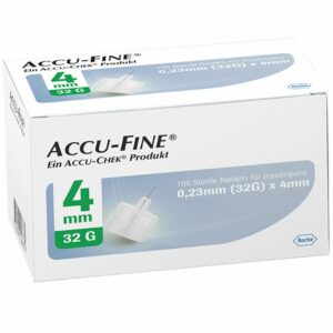 Accu Fine® sterile Nadeln 4 mm (32G)