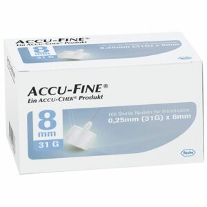 Accu-Fine® sterile Nadeln 8 mm (31G)