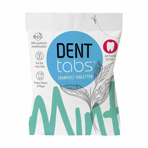 Denttabs Zahnputztabletten stevia mint