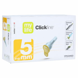 MYLIFE Clickfine Pen-Nadeln 5 mm 31 G 100 St Kanüle