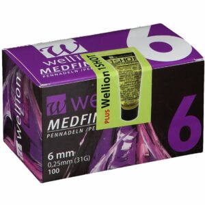 Wellion Medfine Plus Pennadeln 6 mm