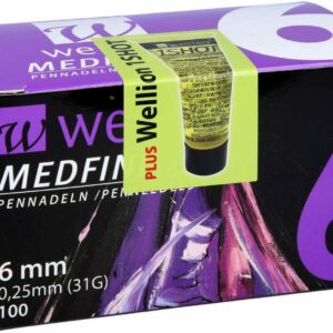 Wellion Medfine plus Pen-Nadeln 6 mm 100 Stück
