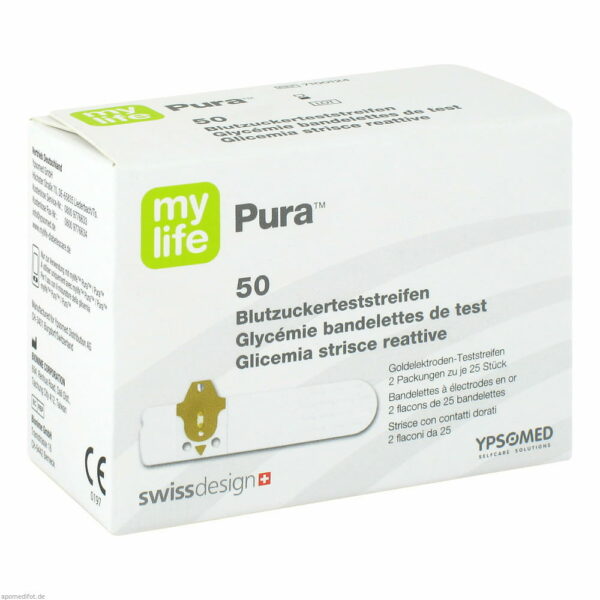 mylife Pura Blutzucker-Teststreifen 50 St Teststreifen