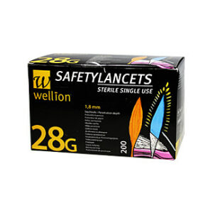Wellion Safetylancets 28 G - 200 St