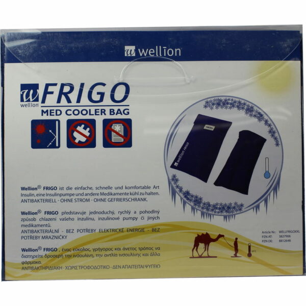 WELLION FRIGO XXL med cooler bag 1 St ohne