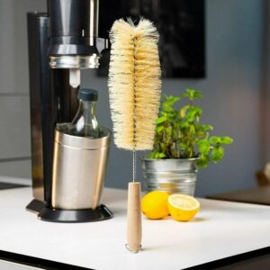 Mixcover Küchenmaschinen-Adapter mixcover Nachhaltige Flaschenbürste aus Holz