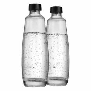 SodaStream Wassersprudler "2 Glas-Flaschen 1L Twinpack"