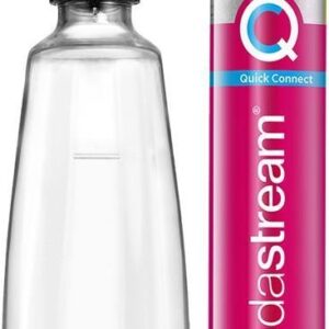 SodaStream Zubehör Kit DUO Reservezylinder 60L QC+1 Glasflasche (1053400490) (1053400490)