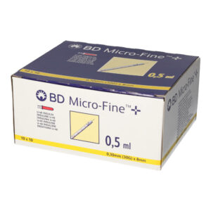 BD MICRO-FINE+ Insulinspritzen 0,5 ml U40 8 mm