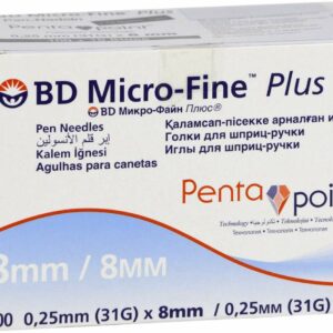 Bd Micro Fine+ 8 Nadeln 0,25 X 8 mm 110 Kanülen