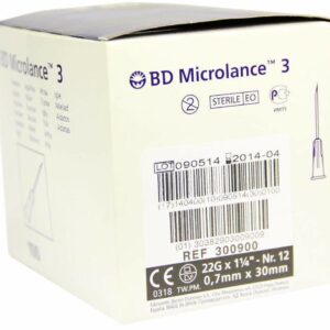 Bd Microlance Kanüle 22 G 1 1 - 4 0,7 X 30 mm 100 Kanülen