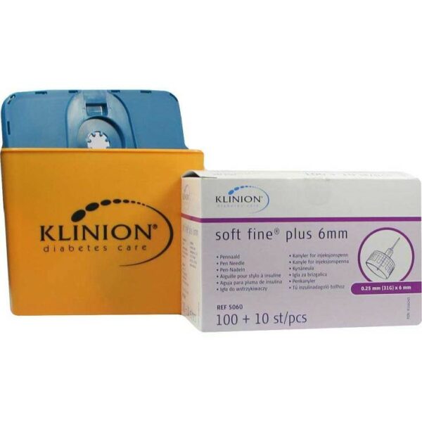 Klinion Soft fine plus Kanülen 6mm 31G 0,25mm
