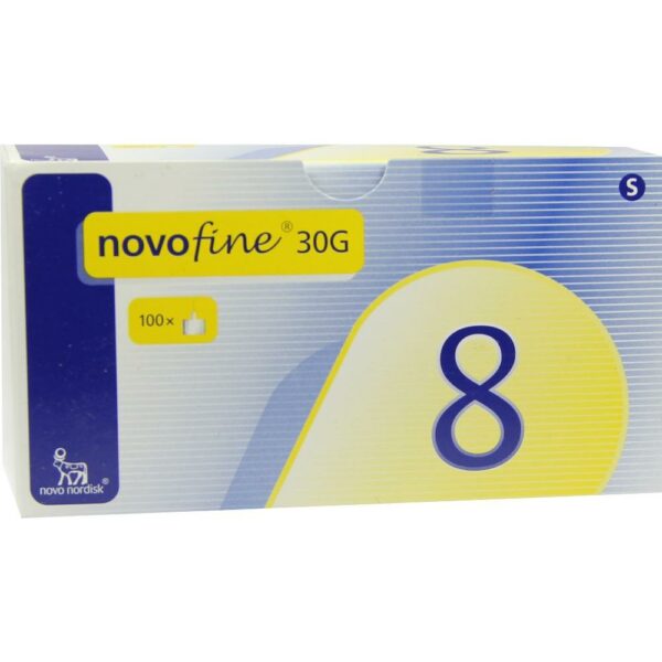 NOVOFINE 8 Kanülen 0,30x8 mm