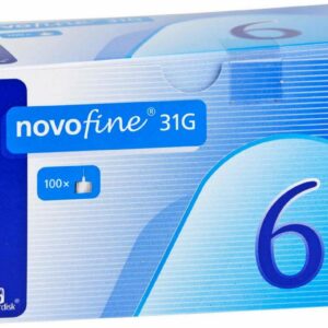Novofine 6 Kanülen 0,25 X 6 mm 100 Stk