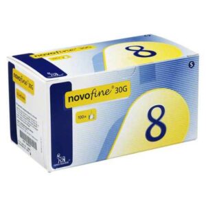 Novofine 8 Kanülen 0,30x8 mm 100 St.
