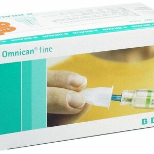 Omnican Fine Pen Kanüle 31 G 0,25 X 8 mm 100 Kanülen