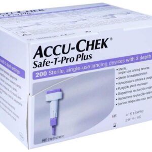Accu Chek Safe T Pro Plus 200 Lanzetten