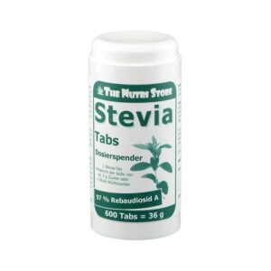 Stevia 97% Rebaudiosid A Tabs im Dosierspender