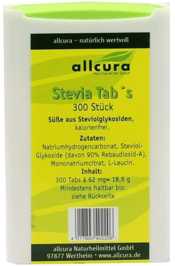 Stevia Tabs 300 Tabletten