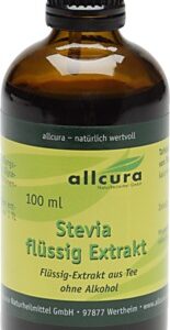 allcura Stevia flüssig Extrakt