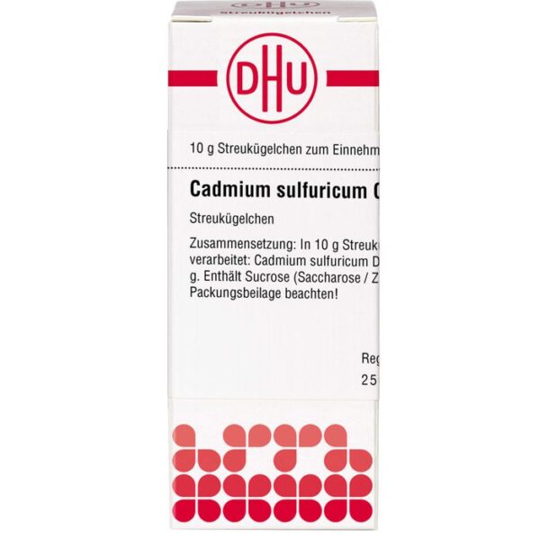 CADMIUM SULFURICUM C 30 Globuli 10 g