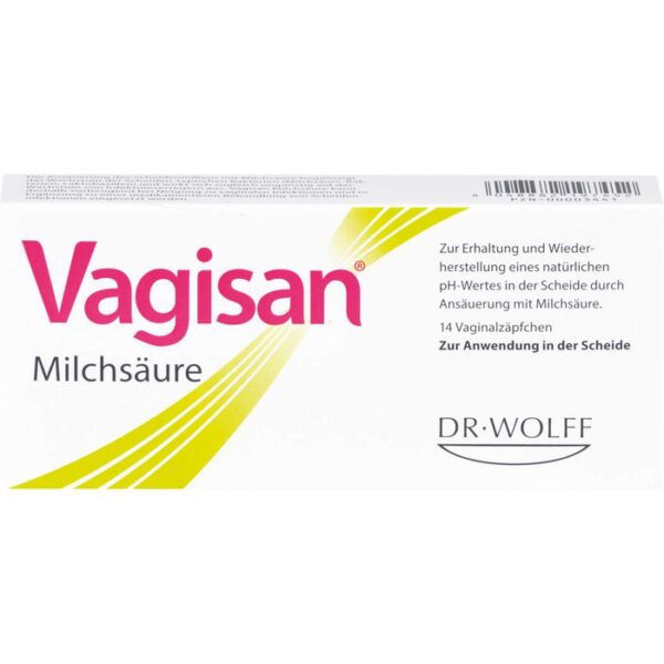 VAGISAN Milchsäure Vaginalzäpfchen 14 St.