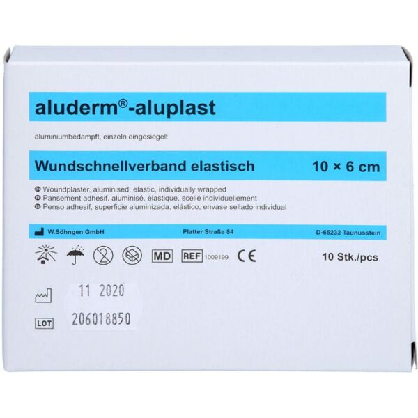 ALUDERM aluplast Wundverb.Pfl.6 cmx1 m elast. 1 St.