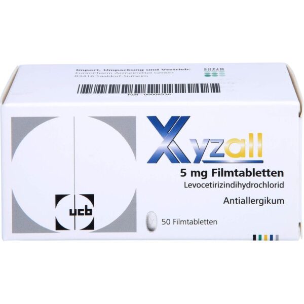 XYZALL 5 mg Filmtabletten 50 St.