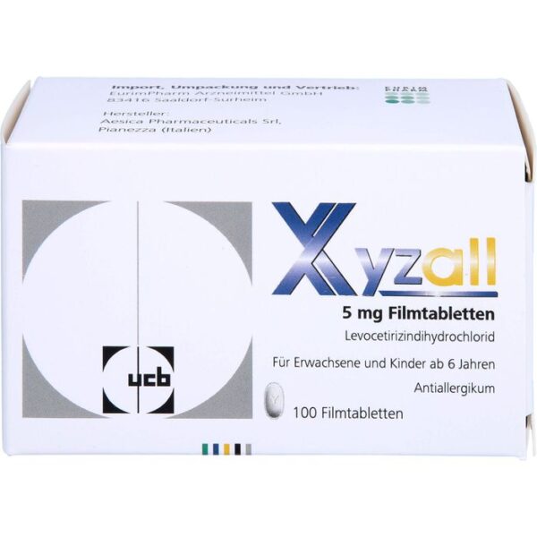 XYZALL 5 mg Filmtabletten 100 St.