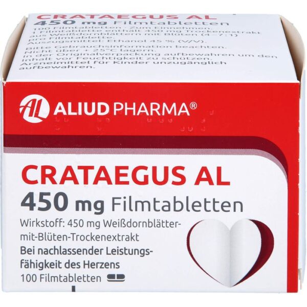 CRATAEGUS AL 450 mg Filmtabletten 100 St.