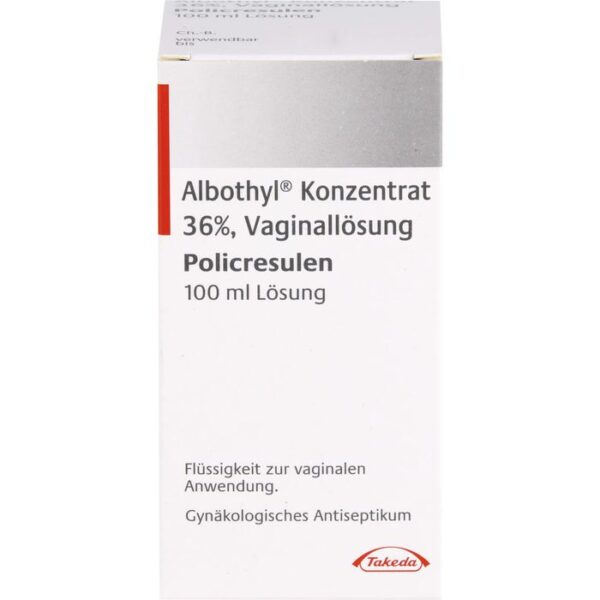 ALBOTHYL Konzentrat 36% Vaginallösung 100 ml