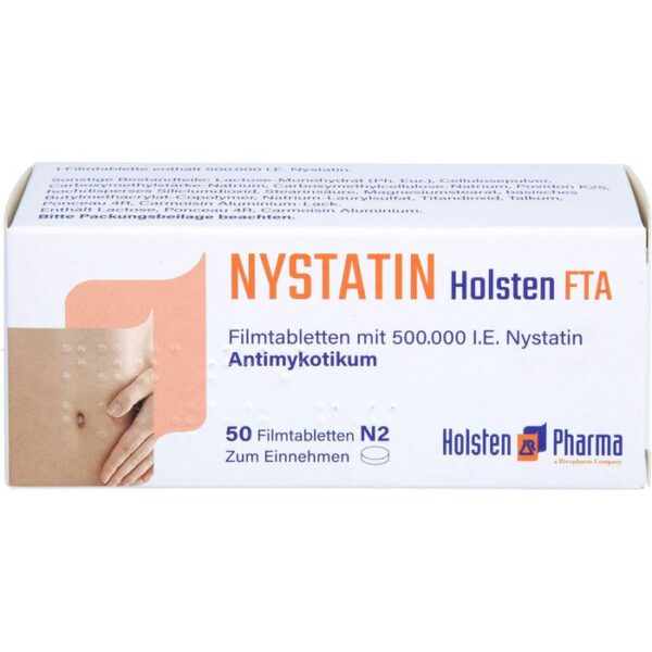 NYSTATIN Holsten Filmtabletten 50 St.