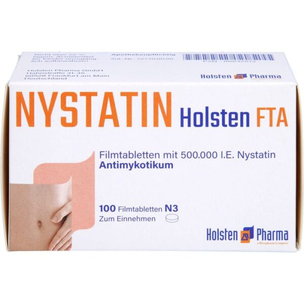 NYSTATIN Holsten Filmtabletten 100 St.