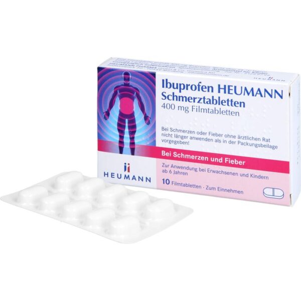 IBUPROFEN Heumann Schmerztabletten 400 mg 10 St.