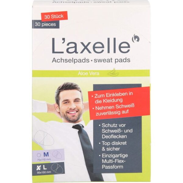 LAXELLE Achselpads mit Aloe Vera Gr.L 30 St.