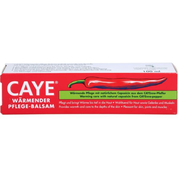 CAYE wärmender Pflegebalsam 100 ml