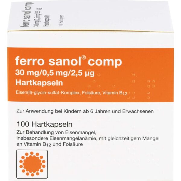 FERRO SANOL comp. Hartkaps.m.msr.überz.Pellets 100 St.