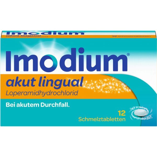 IMODIUM akut lingual Schmelztabletten 12 St.