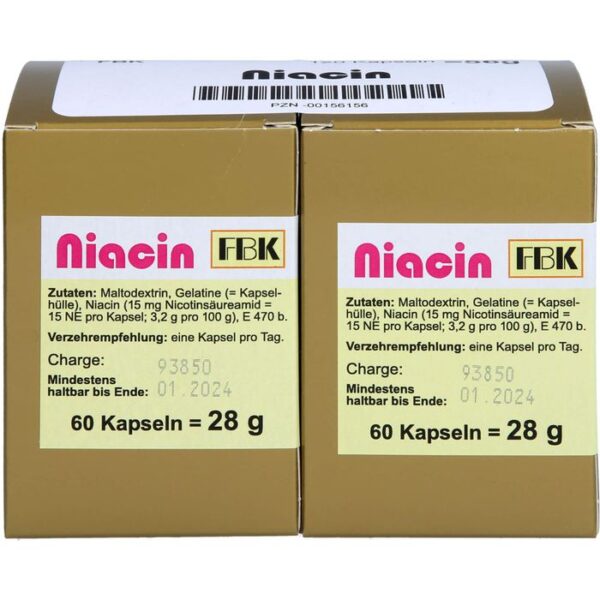 NIACIN KAPSELN 120 St.