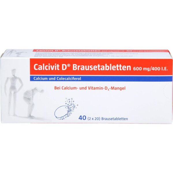 CALCIVIT D Brausetabletten 40 St.