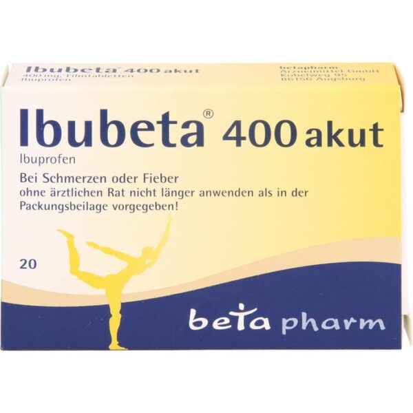 IBUBETA 400 akut Filmtabletten 20 St.