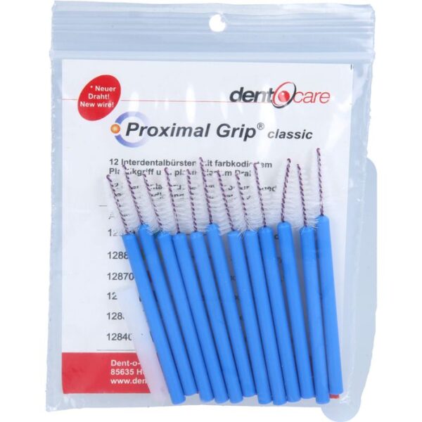 PROXIMAL Grip konisch blau Interdentalbürste 12 St.