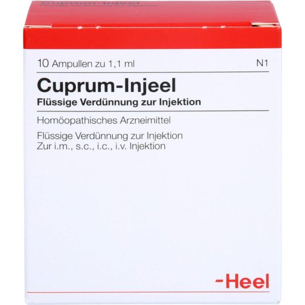 CUPRUM INJEEL Ampullen 10 St.