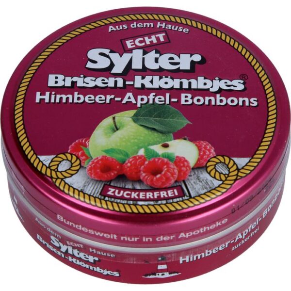 ECHT SYLTER Himbeer-Apfel Bonbons zuckerfrei 70 g