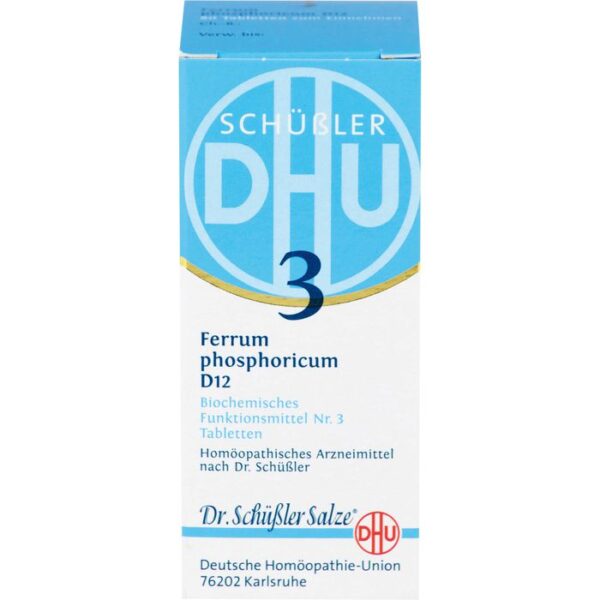 BIOCHEMIE DHU 3 Ferrum phosphoricum D 12 Tabletten 80 St.