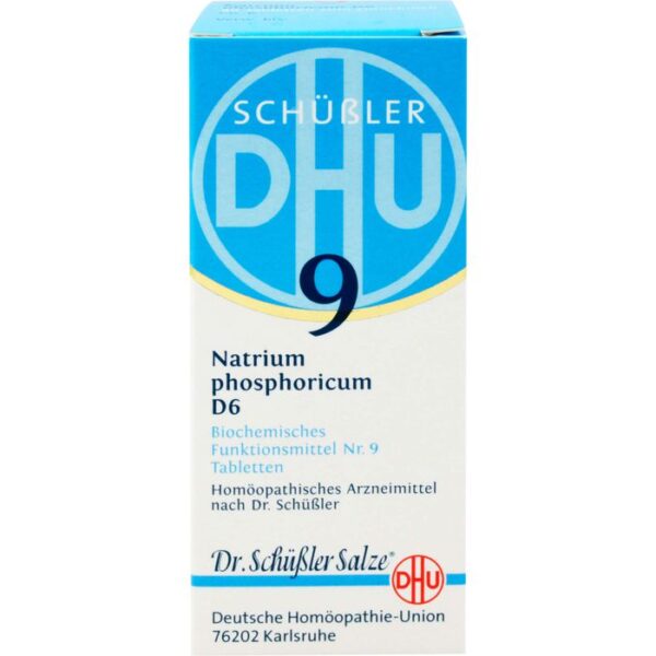 BIOCHEMIE DHU 9 Natrium phosphoricum D 6 Tabletten 80 St.