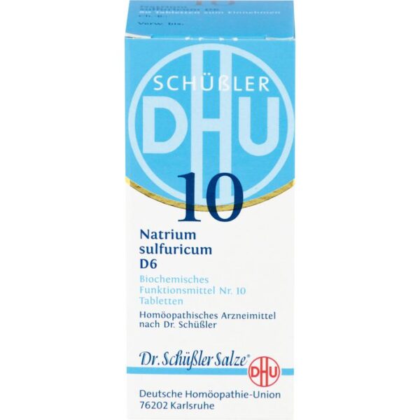 BIOCHEMIE DHU 10 Natrium sulfuricum D 6 Tabletten 80 St.